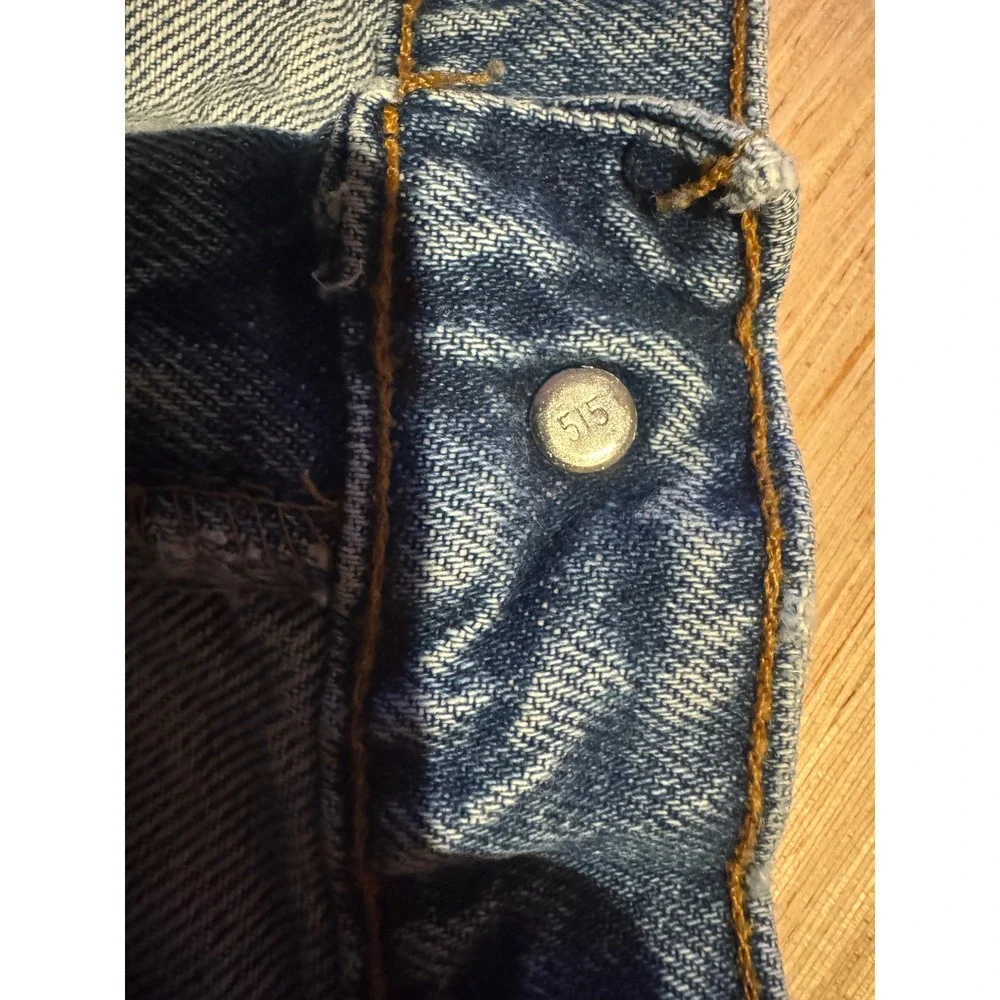 Vintage Levis 517 Orange Tab Mens 36x30 Blue Jeans Bootcut 1980s denim 38